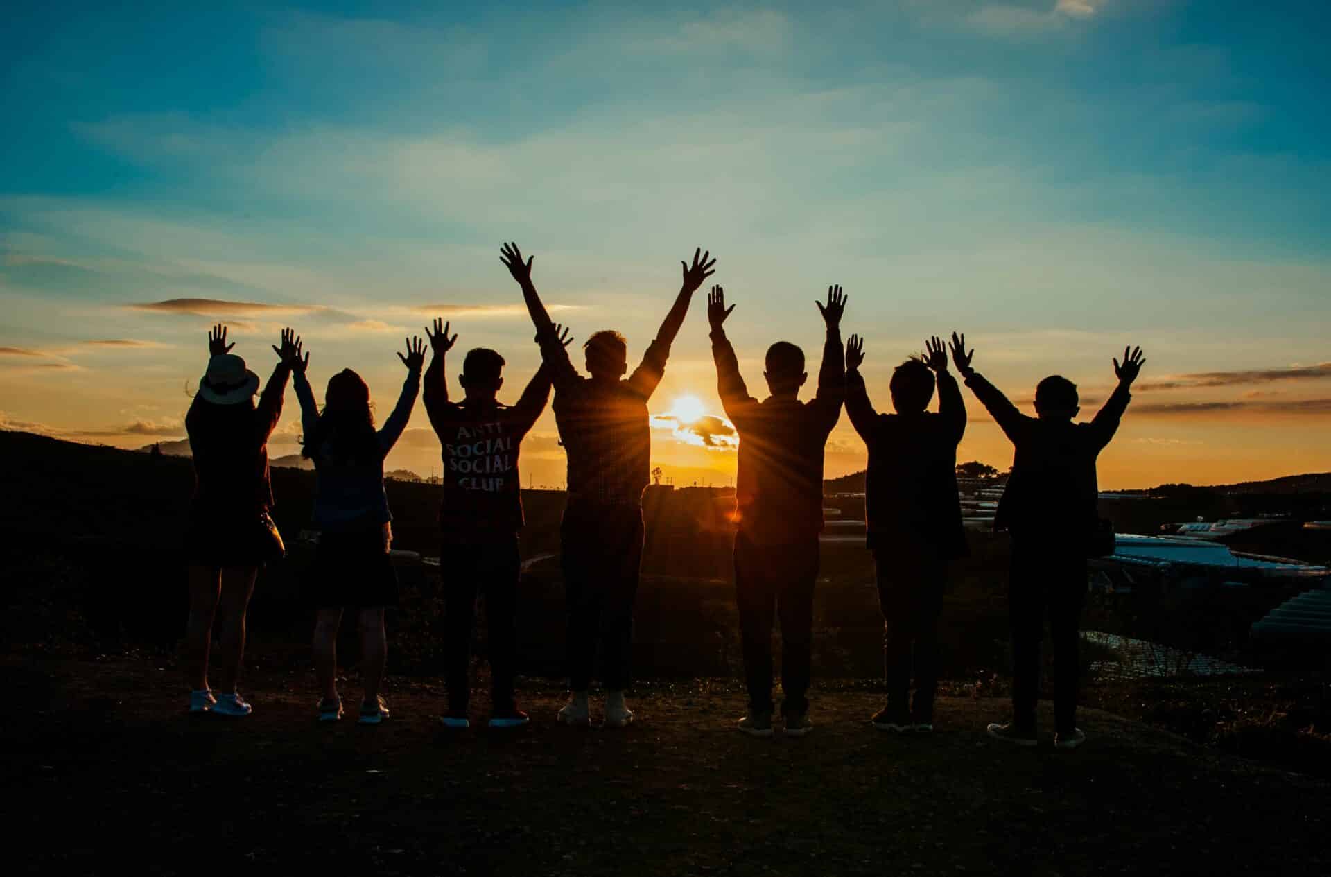 Group of men showcasing group therapy for mental health support.