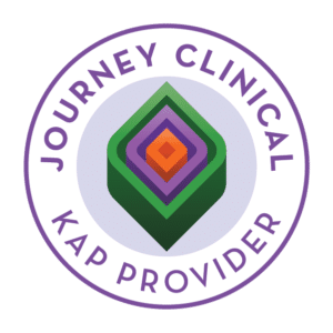 Journey Clinical logo for KAP therapy certification.