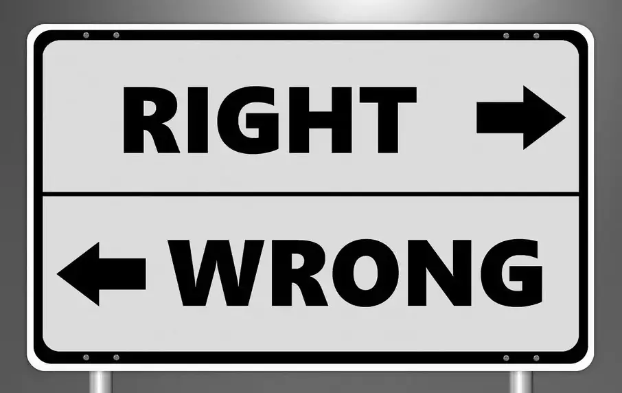 Black and white thinking can be caused by religious trauma