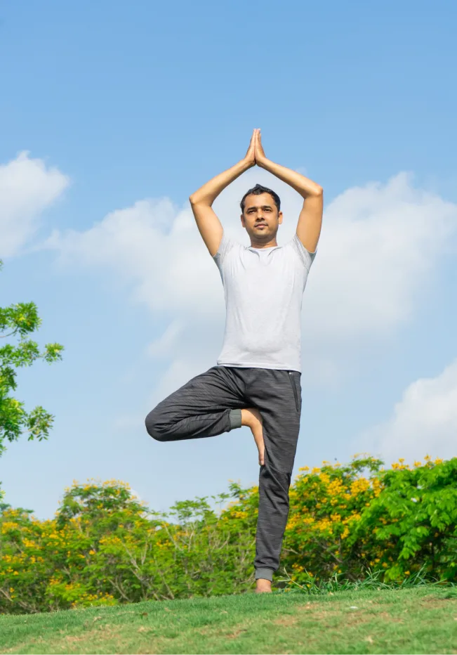 Man exercising outdoors, a key recommendation in depression counseling Denver